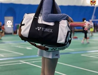 Портативная спортивная теннисная вместительная и большая сумка через плечо для спортзала для бадминтона, городской стиль