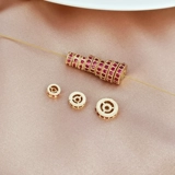 Инкрустация камня, колесо, бусины, прокладка ручной работы, аксессуар, 14 карат, «сделай сам»