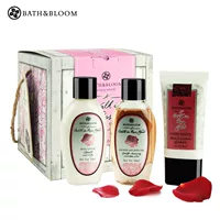 New Spot Thái Lan Bath & Bloom Rose Kem Tay Tắm Gel Body Lotion Du Lịch Chăm Sóc Cơ Thể Đặt sữa tắm