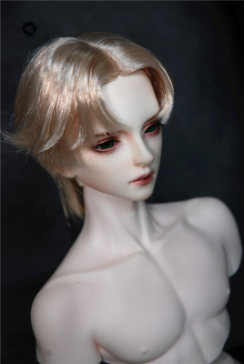 taobao agent Lazy baby BJD doll doll wigs SD34 points Uncle Dragon Soul Strong Uncle Milk Silk Middle Short Hair Type Mao