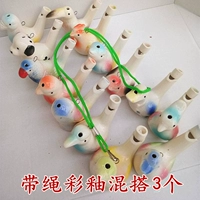 3 случайная глазурь с цветной глазурью веревки