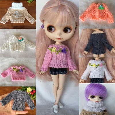 taobao agent Toy Girl LICCA BLYTHE Xinyi Doll Azone Doll Doll 6 Step Manually Weaving sweater