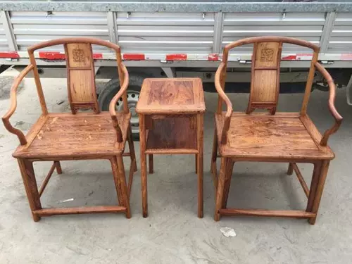 Антикварная старая мебель в династии Мин и Цин китайская мебель современная Хайнан Хуанхуал Роуз Стул одна пара