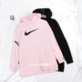Thể thao tốc độ NIKE Nike Large LOGO Phụ nữ thể thao và giải trí áo len trùm đầu áo thun dài AV8291 - Thể thao lông cừu / jumper áo hoodie nam cao cấp