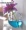 Bình thủy tinh treo tường đa năng Bình thủy tinh thủy tinh Hoa hồng xanh chèn bình hoa Bình treo tường - Vase / Bồn hoa & Kệ