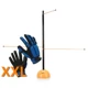 Gloves XXL+Цветочная бабочка тренировочная стержень