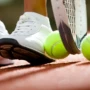 Huấn luyện viên quần vợt bóng đơn vành đai hồi phục thiết lập dây tự đào tạo tập thể dục thiết bị đàn hồi cung cấp thiết bị - Quần vợt vợt tennis yonex