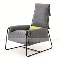 Đan Mạch nhẹ sang trọng Mark Marseille ghế đơn hiện đại tối giản Thiết kế Bắc Âu nội thất sáng tạo lười biếng ghế phòng chờ - Đồ nội thất thiết kế sofa da thật