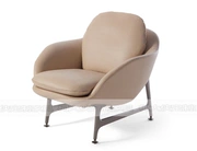 Ke Daxia thiết kế mới Wei Ke ghế đơn giản thời trang ghế sofa Bắc Âu ba món đồ nội thất bằng thép - Đồ nội thất thiết kế