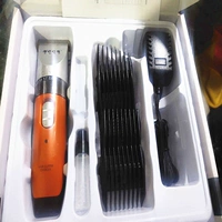 6826 красный + губка + парикмахерская шерсть