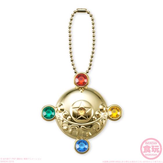 Proxy & Comic Monthly PrismSailor Moon Wan Dai Mini Transfiguration device Eat and play box eggs Transfiguration mirror Transfiguration pen Sugar box Pendant Japanese version