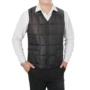 Vest trung niên nam mùa thu đông mặc dày cộng với cotton chần cũ áo vest ấm áp vest vest cha áo khoác mùa đông nam hàn quốc