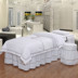 Đặc biệt cung cấp beauty salon giường ren bìa giường massage vẻ đẹp massage giường khử trùng SPA bốn mảnh thiết lập có thể được tùy chỉnh Trang bị tấm
