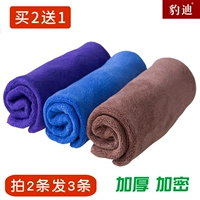 Khăn lau xe ô tô gia đình lau chùi khăn lau xe bằng sợi microfiber dày thấm nước vải lanh - Sản phẩm làm sạch xe chổi rửa xe ô tô tự xoay