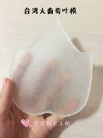 Тайваньская прозрачная форма с большим виноградным листом