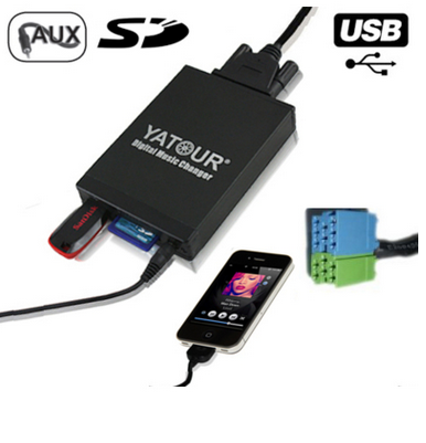 USB SD MP3 AUX ADAPTER BECKER PORSCHE CDR21 22 210 220