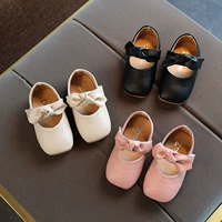 Детская обувь для девочек для раннего возраста для принцессы для кожаной обуви, коллекция 2021, мягкая подошва, 0-1-2 лет, в корейском стиле