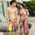 Quần áo sọc nữ màu Thái phong cách dân tộc kiểu váy mỏng chia bikini bikini ba mảnh nữ - Vài đồ bơi đồ đôi nam nữ đi biển Vài đồ bơi