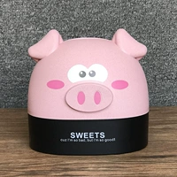 Розовая свинья (раскатанная коробка)
