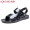 Giày nam Aokang mùa hè dép mới cho nam Phiên bản Hàn Quốc của giày da đi biển xu hướng hở mũi - Sandal