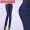 Mùa đông 2018 cộng với quần jean nhung dày cạp cao eo nữ cỡ lớn trung tính màu xanh đậm co giãn Slim nhỏ thẳng