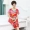 Hàn Quốc phiên bản của bộ đồ ngủ mùa hè của phụ nữ ngắn- tay quần short bông lụa phần mỏng thiết lập kích thước lớn lỏng tươi mùa xuân và mùa thu dịch vụ nhà