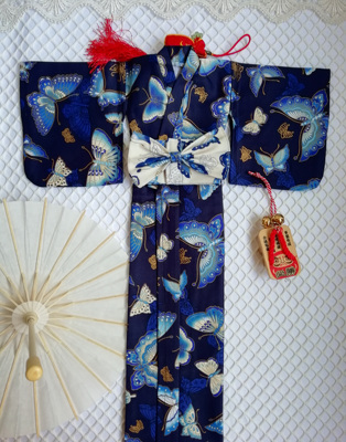 taobao agent BJD baby clothing and kimono yukata paper -like tutorial physical material bag 3 points and 4 points small cloth (novice must enter)