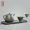 Một bình, hai tách, bộ trà, cốc hành khách nhanh bằng gốm, hai tách, ấm trà, bàn bọt khô, bộ ấm trà đơn giản, du lịch xách tay - Trà sứ bình pha trà thủy tinh lock&lock