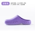 Medical operating room slippers for women, non-slip breathable laboratory hole-toe toe men's shoes, ICU doctor's special surgical shoes 