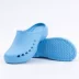 Medical operating room slippers for women, non-slip breathable laboratory hole-toe toe men's shoes, ICU doctor's special surgical shoes 