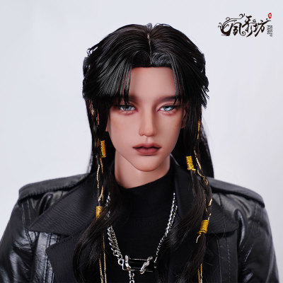 taobao agent Yu Xiufang BJD wig three -point small 3 -point Sichen male wolf tail shape hair daily hands change hair