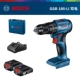 Bosch 18V Pin Lithium Máy Khoan Tác Động Sạc Cầm Tay Máy Khoan Điện Tua Vít Điện Súng Lục Khoan Bác Sĩ Dụng Cụ GSB180