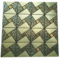 Золотой леопардовый принт