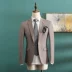 Suit jacket nam Slim Phiên bản Hàn Quốc đơn giản của áo khoác thủy triều đơn nhỏ phù hợp với quần áo nam gió Anh kinh doanh đơn Tây - Suit phù hợp áo vest nam hàn quốc Suit phù hợp