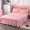 Váy ngủ ren đơn mảnh màu hồng công chúa gió pad chống trượt bảo vệ dày clip clip bìa giường - Váy Petti