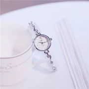 Đồng hồ đeo tay nữ sinh viên đơn giản phiên bản Hàn Quốc của xu hướng khí chất ulzzang hào phóng đeo vòng tay kim cương nhỏ - Vòng đeo tay Cuff