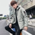 Áo khoác cotton mùa thu nam mùa đông xuống áo khoác nam 2020 phiên bản mới của Hàn Quốc về áo khoác mỏng mùa đông đẹp trai hợp thời trang - Bông Bông