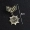 Phiên bản tiếng Hàn của đại học Anh Anh retro gió hải quân năm cánh sao hợp kim trâm nam và huy hiệu phụ nữ pin - Trâm cài