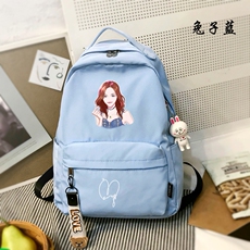 Заказной рюкзак 创造101吴宣仪宇宙少女卡通签名应援背包女双肩包包同款周边书包