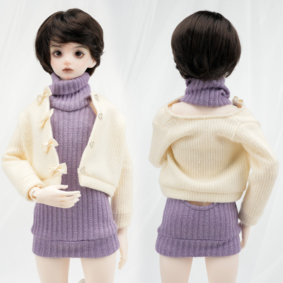 taobao agent 4 -point knit cardigan BJD baby jacket jacket top top