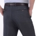 Người đàn ông trung niên của quần mùa hè phần mỏng quần linen nam cộng với phân bón XL trung niên nam quần âu mùa hè quần cha quần baggy nam Cực lớn