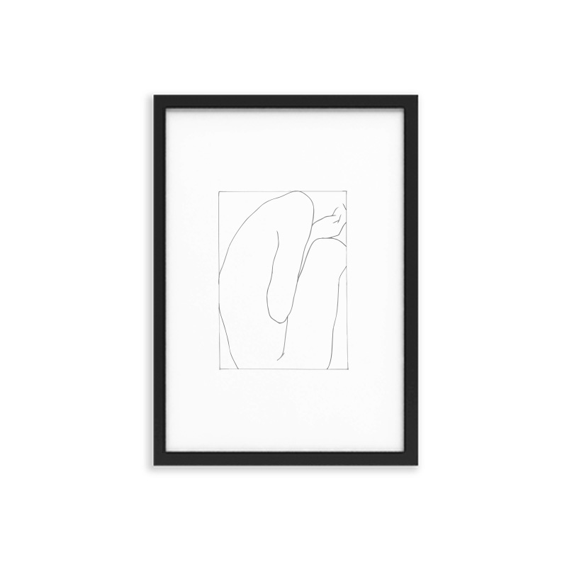 Beyes Northern Europe ins Hang a picture Jane Europe black and white Figure mural Photography prop a living room bedroom Minority Decorative painting
