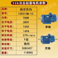 YZR315M-10 75kw