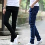 Mùa xuân jeans nam Hàn Quốc phiên bản của thủy triều stretch Slim chân quần thanh niên casual stretch pencil nam quần dài quần thể thao
