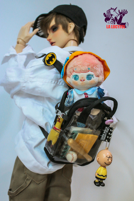 taobao agent [La Lucyful] {Idol Luggage} BJD baby baby bag/pain bag uncle & 1/3 & 1/4 backpack accessories