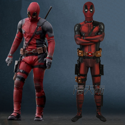 taobao agent Manles/Man Tian Marvel Deadpool 2 Movie COS Wade Wilson Conjunction