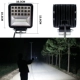 LED xe đèn chụp đèn 12 volt 24V Kỹ thuật xe tải xe máy đào phuộc xe máy tải xe hơi là siêu sáng đèn trần ô tô guong chieu hau oto