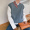 Hàn quốc ulzzang cardigan áo len vest nam vest nữ v-cổ lỏng mùa thu cao đẳng gió áo thun áo triều