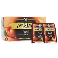 Цветочный нектар twinings/川宁 蜜桃果香红茶 2g*25 波兰进口