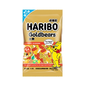 Смешанный импортный ластик, жевательные конфеты, фруктовый вкус, 100G, Германия